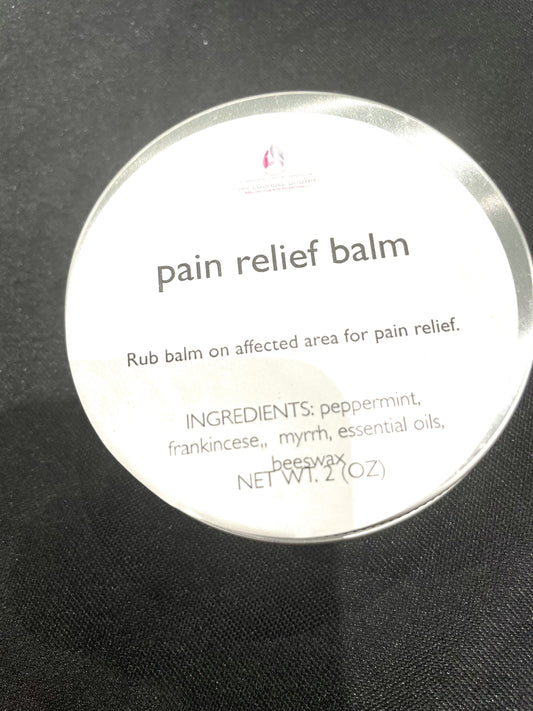 Pain relief balm